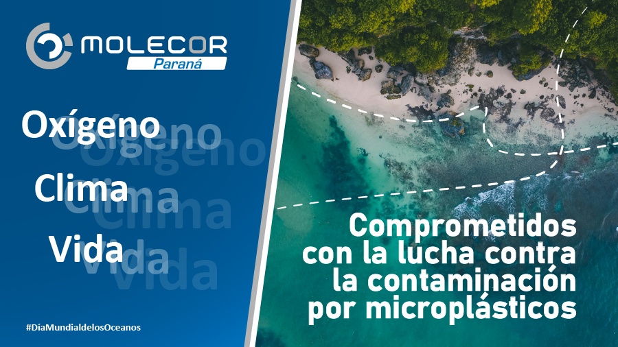 Molecor Paraná, comprometidos con la lucha contra la contaminación por microplásticos