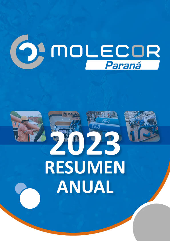 Resumen anual 2023 actividad Molecor Paraná