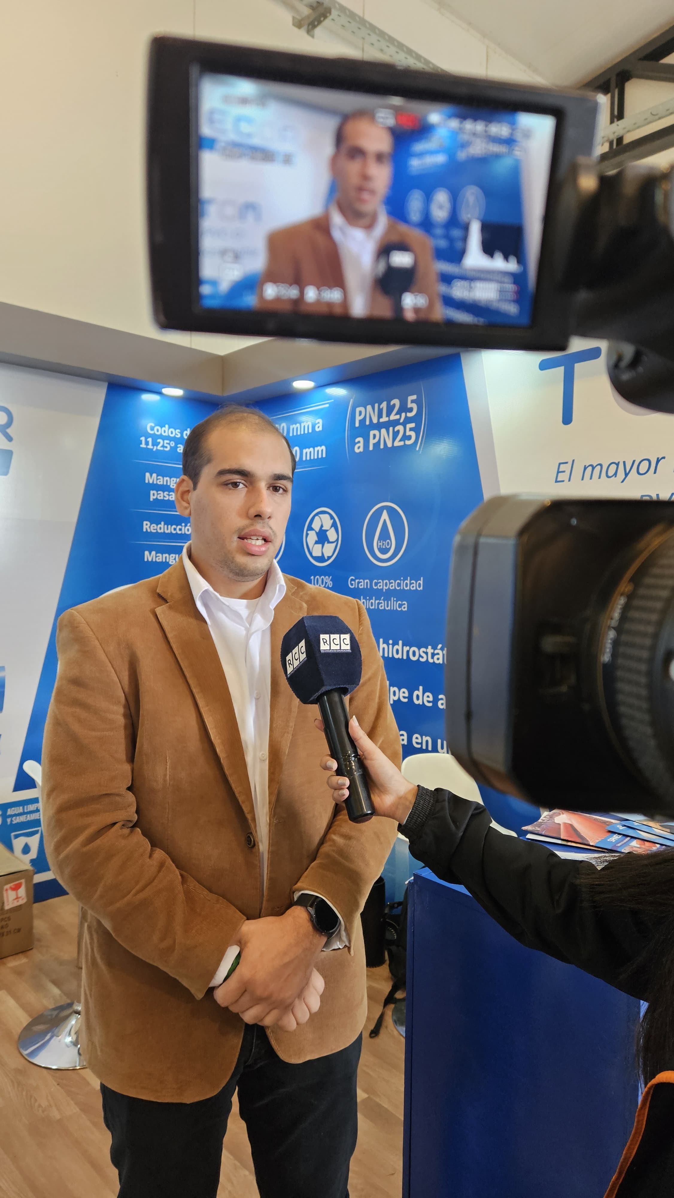 Entrevista a Diego Olivella, Gerente Técnico Comercial de Molecor Paraná en Expo Pioneros del Chaco