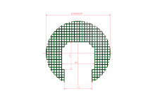 Curva para pozos SANECOR® con base de registro