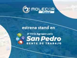 Molecor Paraná estrena stand en la Feria Agropecuaria de San Pedro