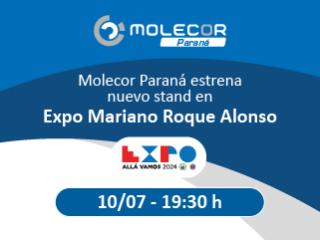 Molecor estrena nuevo stand en Expo Mariano Roque Alonso, Paraguay