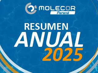 Resumen Anual 2025, novedades y avances de Molecor Paraná.