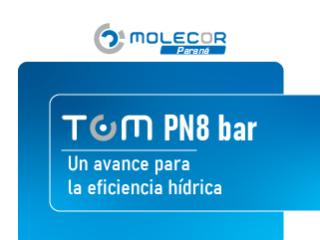 TOM® PN8 bar, un avance en eficiencia hídrica